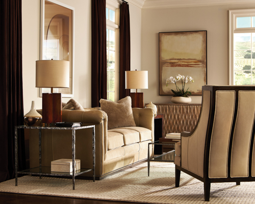 NC Furniture Manufacturer Hancock & Moore Living Room Setting